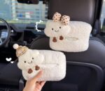 جا دستمال ماشین طرح‌ابر